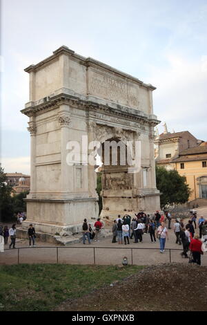 The famous Arch of Costantin, Arco di Costantino Roma, Rome, Italy, travel Stock Photo