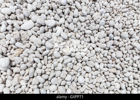Many different sized grey stones as background Stock Photo