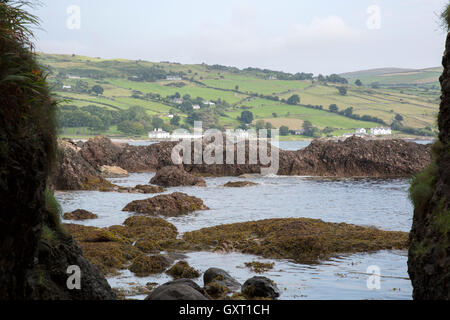 Cushendun Caves, County Antrim, Northern Ireland Stock Photo