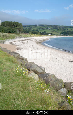 Beach; Cushendun; County Antrim; Northern Ireland Stock Photo