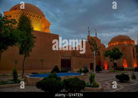 Davasde (12) imams tomb in Yazd Stock Photo