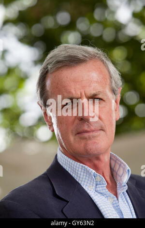 General Sir Richard Shirreff, former NATO Deputy Supreme Allied Commander Europe and author, at the Edinburgh International Book Festival. Edinburgh, Scotland. 22nd August 2016 Stock Photo