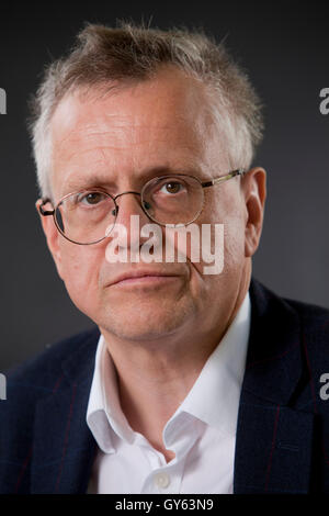 Murray Pittock FRSE, the British cultural historian, Bradley Professor of Literature and author, , at the Edinburgh International Book Festival. Edinburgh, Scotland. 22nd August 2016 Stock Photo