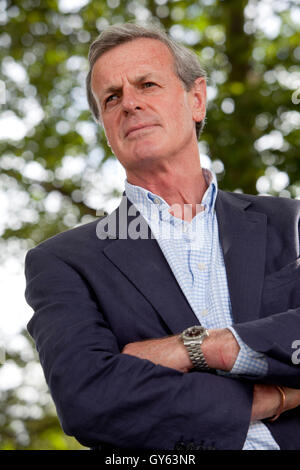 General Sir Richard Shirreff, former NATO Deputy Supreme Allied Commander Europe and author, at the Edinburgh International Book Festival. Edinburgh, Scotland. 22nd August 2016 Stock Photo