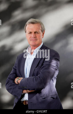 General Sir Richard Shirreff, former NATO Deputy Supreme Allied Commander Europe and author, at the Edinburgh International Book Festival. Edinburgh, Scotland. 22nd August 2016 Stock Photo