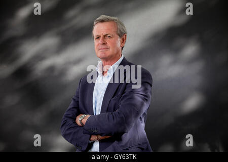 General Sir Richard Shirreff, former NATO Deputy Supreme Allied Commander Europe and author, at the Edinburgh International Book Festival. Edinburgh, Scotland. 22nd August 2016 Stock Photo