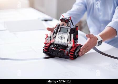Robots are made to help people Stock Photo