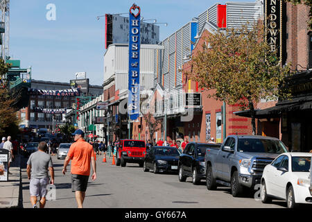 Landsdowne Street outside Fenway Park Boston Massachusetts Stock Photo