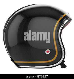 Black Racing Helmet Isolated Stock Photo - Alamy