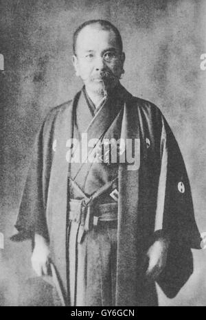 Portrait of Kingo Tatsuno Stock Photo