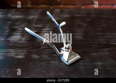 Vintage hair clipper Stock Photo