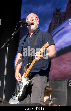 Chicago, Illinois, USA. 17th Sep, 2016. Musician BOB MOULD performs live at Douglas Park during Riot Fest in Chicago, Illinois Credit:  Daniel DeSlover/ZUMA Wire/Alamy Live News Stock Photo