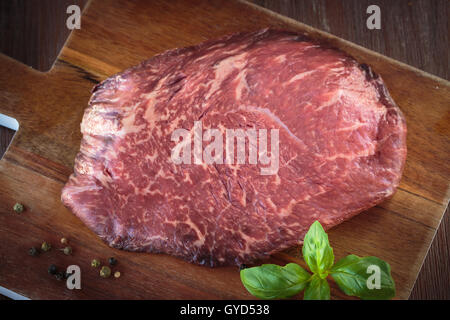 The high quality Wagyu meat from Japan Stock Photo