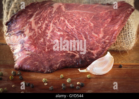 The high quality Wagyu meat from Japan Stock Photo