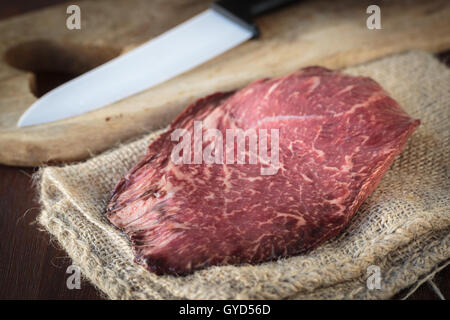 The high quality Wagyu meat from Japan Stock Photo