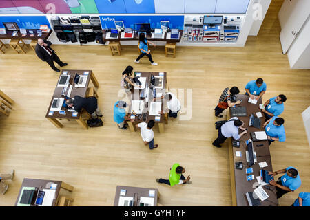 New York City,NY NYC Manhattan,Midtown,Fifth Avenue,shopping shopper shoppers shop shops market markets buying selling,retail store stores business bu Stock Photo