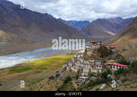 Ki Monastery - Spiti (Himachal Pradesh, India) Stock Photo