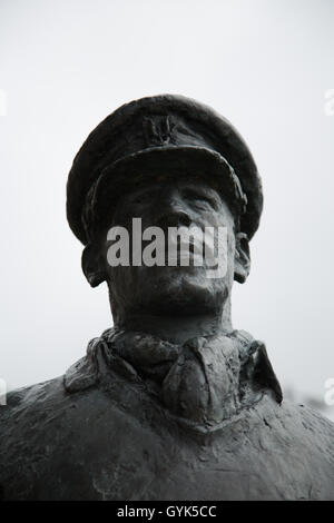 Blair Mayne WW2 SAS statue Newtownards Co Down NI Medium format film ...