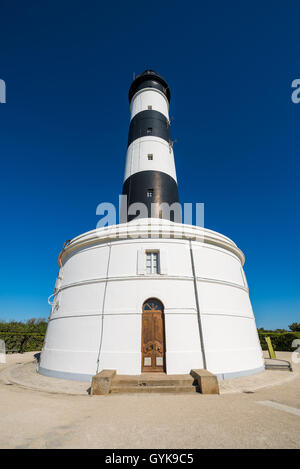 Lighthouse of Chassiron on Olron Island, Charente-Maritime, France, EU, Europe. Stock Photo