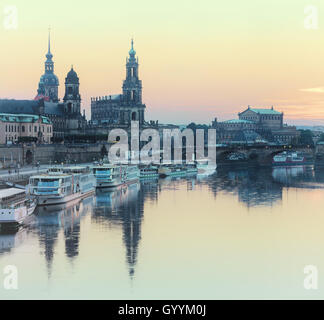 Old town of Dresden, Saxony, Germany Stock Photo