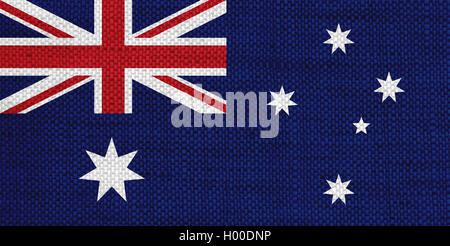 Australia flag on rustic old wood surface background Stock Photo - Alamy