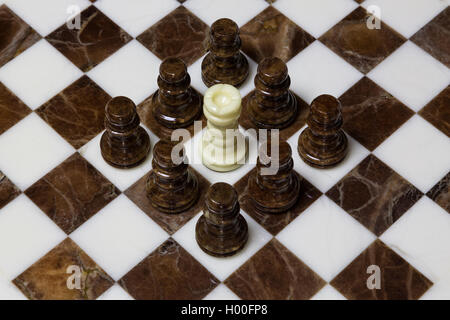 Chess - Alabaster Stock Photo