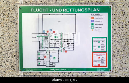 escape and rescue plan Stock Photo