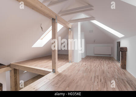 Interior of modern house with empty space Stock Photo