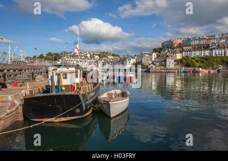 Brixham harbour, Devon, England Stock Photo