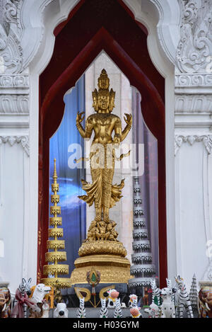 The Trimurti Shrine for praying for love, Bangkok, Thailand Stock Photo