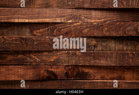 Brown wood texture. Background dark old wooden panels. Stock Photo