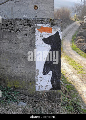 Kuterevo,refugee camp for young bears,Lika,Croatia,Europe,2 Stock Photo