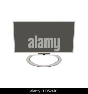 lcd tv monitor, vector illustration. Stock Vector