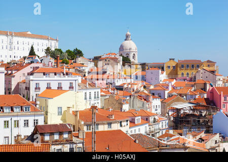Lisbon, view of Alfam's region Stock Photo