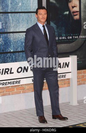 London, UK. 20th Sep, 2016. Luke Evans attends the World Premiere of 'The Girl On The Train' at Odeon Leciester Square. Credit:  Ferdaus Shamim/ZUMA Wire/Alamy Live News Stock Photo