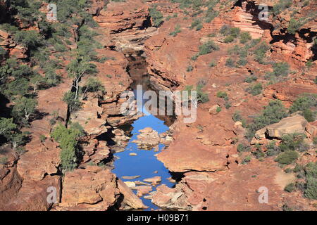 Murchison River at the Z-bend Kalbarri National Park, Western Australia Stock Photo