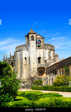 Templar Abbey, Convento de Cristo, UNESCO World Heritage Site, Tomar, Santarem District, Portugal, Europe Stock Photo