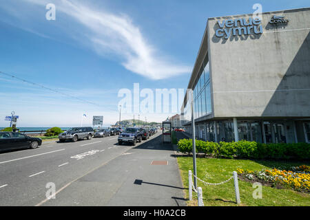 Venue Cymru  theatre, conference centre and arena in Llandudno North Wales Stock Photo