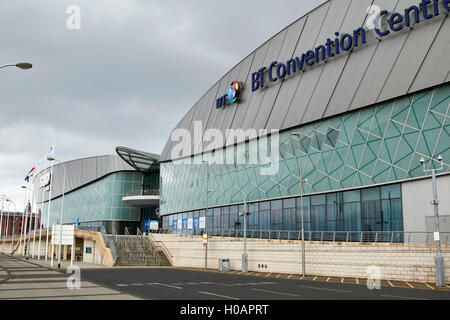 bt convention centre and echo arena Liverpool Merseyside UK Stock Photo