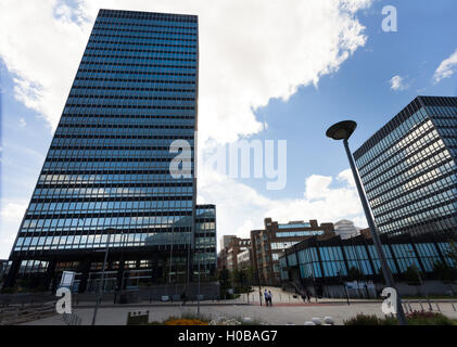 The headquarters of the CIS Insurance Group, Manchester, built in 1962 it was briefly the tallest building in the UK. Stock Photo