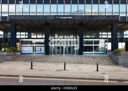 The headquarters of the CIS Insurance Group, Manchester, built in 1962 it was briefly the tallest building in the UK. Stock Photo