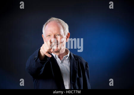 Alan Taylor, the Scottish journalist and author, at the Edinburgh International Book Festival. Edinburgh, Scotland. 26th August 2016 Stock Photo