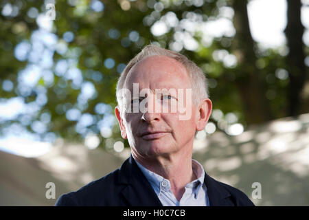 Alan Taylor, the Scottish journalist and author, at the Edinburgh International Book Festival. Edinburgh, Scotland. 26th August 2016 Stock Photo