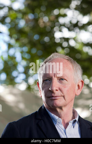 Alan Taylor, the Scottish journalist and author, at the Edinburgh International Book Festival. Edinburgh, Scotland. 26th August 2016 Stock Photo