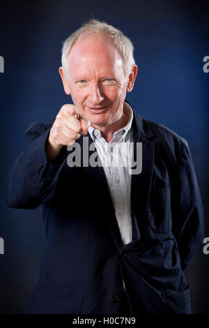 Alan Taylor, the Scottish journalist and author, at the Edinburgh International Book Festival. Edinburgh, Scotland. 26th August 2016 Stock Photo