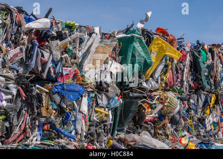 Recycle plastic rubbish Stock Photo