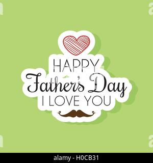 Happy Father Day Stock Vector