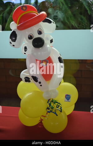 Paw Patrol birthday party balloon Stock Photo
