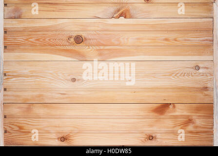 Texture of the wood unpainted pine boards Stock Photo