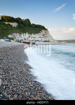 Beer Beach, Beer, Devon, England, UK Stock Photo